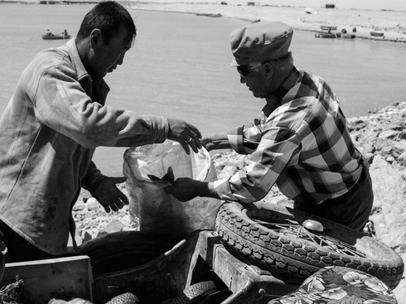 A look back at the splitting of the Aral Sea – The Kyzylorda region in&nbsp;2006
